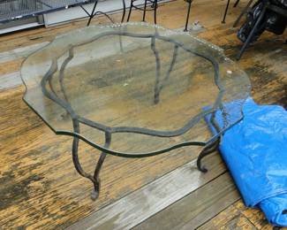 Outdoor table can be used indoors