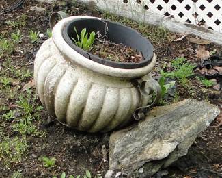 Cement planter
