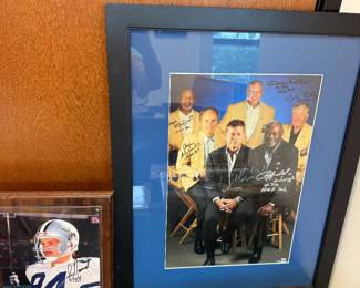 Large Cowboy picture is Beckett Authenticated with COA, will not discount autographs