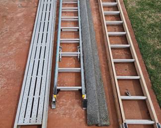 Extension ladders etc
