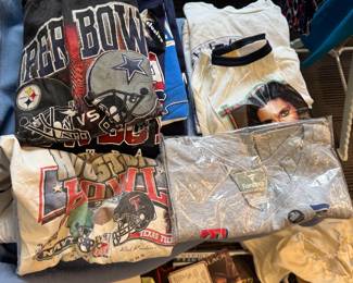 Cowboy, and vintage Star Wars shirts from 77-83