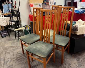 4 chairs needing recovering 