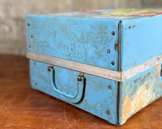 This lot features a vintage 1961 Mattel Barbie Ponytail carrying case full of barbies and accessories.