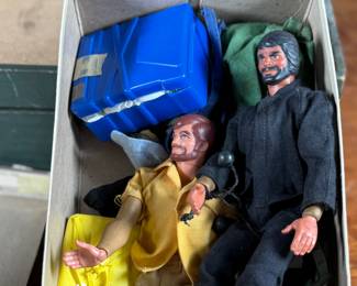 This lot features a large collection of vintage G.I. Joe toys & accessories.