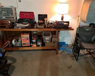 tools & other items in basement