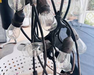 outdoor patio string lights