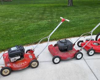 Vintage Cooper mowers