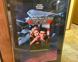 Framed poster 