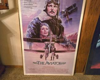Framed poster 