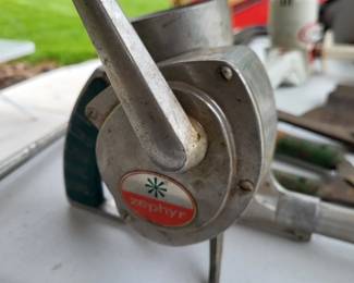 Vintage Scott's zephyr seed spreader