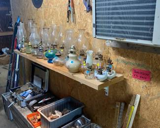 Yard Sticks, Oil Lamps