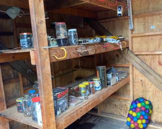 Shed w/ Misc. Tools, Hardware