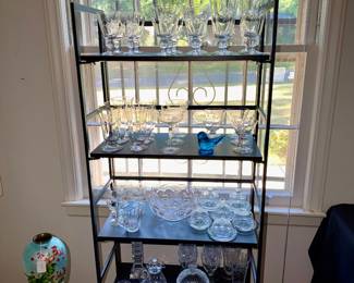 Nice Selection of Crystal, Cut Crystal and Glass