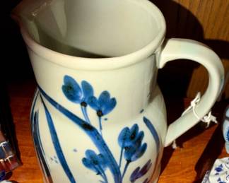 Vintage Iron Mountain Stoneware "Martha's Flowers"