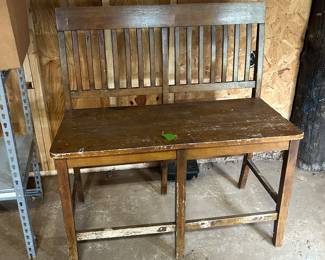 Wooden Bench 