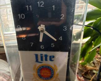 Lite Beer table clock