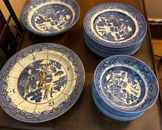 Willow dishes