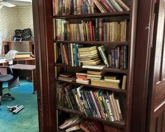Books and shelf