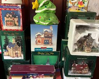 Dept. 56 houses