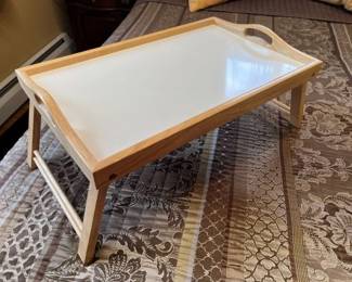 5495 Pier One Oak Folding Bed Tray