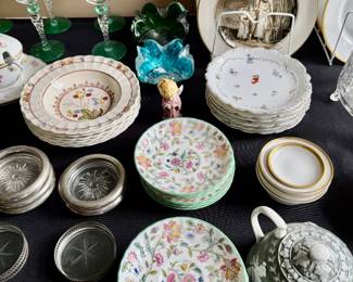Various Porcelain and Glass "bric a brac