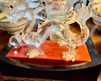 Swarovski Crystal "Fabulous Creatures" Dragon figurine