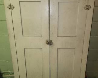 Antique jelly cabinet