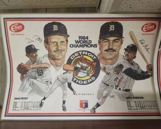 Detroit Tigers memorabilia 