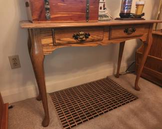 Oak sofa table