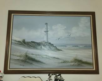 Journey oil painting