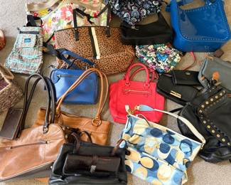 Designer & Luxury Handbags with Feragamo , Coach , Kate Spade and More 
