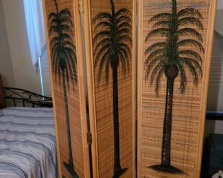 Wicker PalmTree Partition