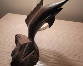Ironwood carving of Marlin 9 Inches
