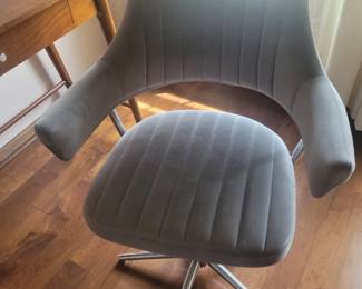 Grey Fabric Adjustable Task Chair