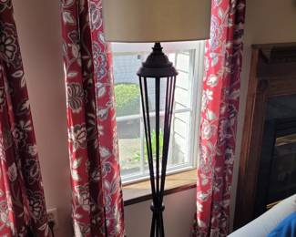 Modern StrapIron Floor Lamp