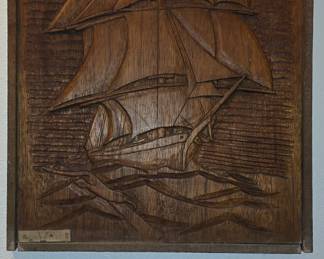 Hand Carved Picture 
