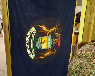 One of many vintage state flags 