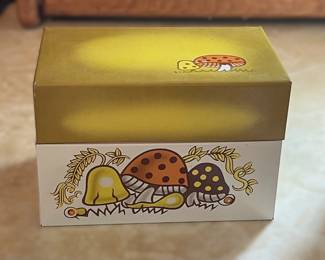 Mushroom Recipe Box 