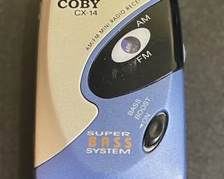 COBY CX-14 Portable Radio 