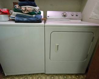 Maytag washer and dryer