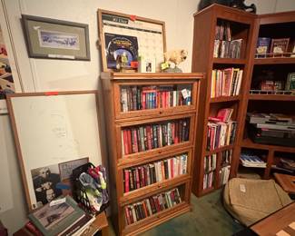 MORE BOOKS !!! plus ANOTHER LAWYERS BOOKCASE