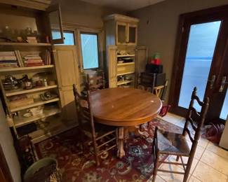 Antique Kitchen Table and Chairs