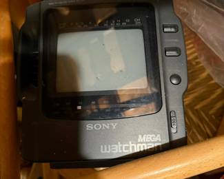 Vintage Sony Mega Watchman TV Tuner