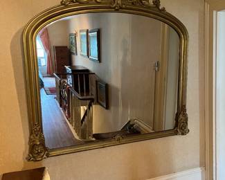 Antique large Hall mirror