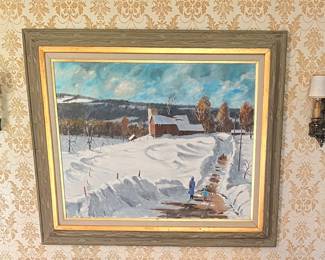 Dr.Moore Oil painting