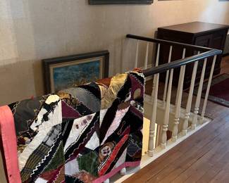 Antique crazy quilt