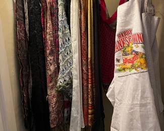 Shawls aprons