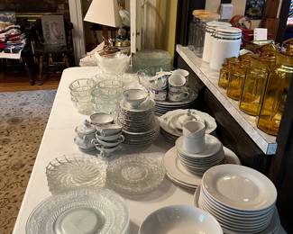 China, crystal etc