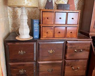 File cabinets