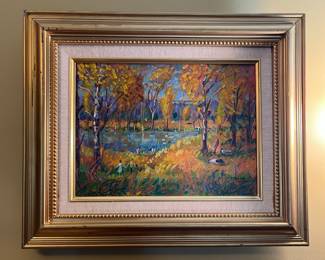 Moore orig. oil painting 